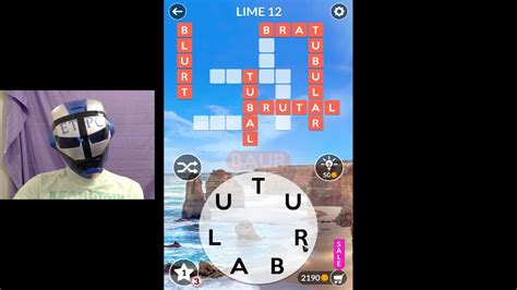 Wordscapes 9900 Lime 2 12 Master answer .